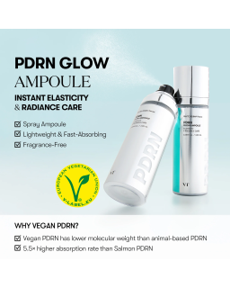 Give your skin a revitalizing and moisturizing boost anytime, anywhere with this spray ampoule containing ginseng-derived PDRN.