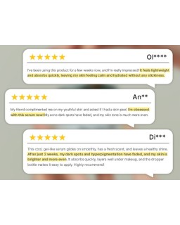 This gentle yet effective rich serum is suitable for all skin types, including sensitive skin, delivering powerful results