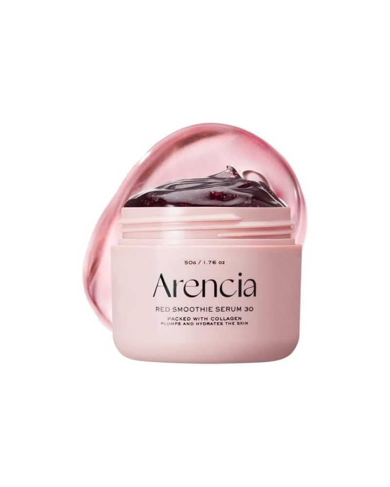Experience glowing, soothed skin with Arencia's Overnight Red Smoothie Face Mask Serum.