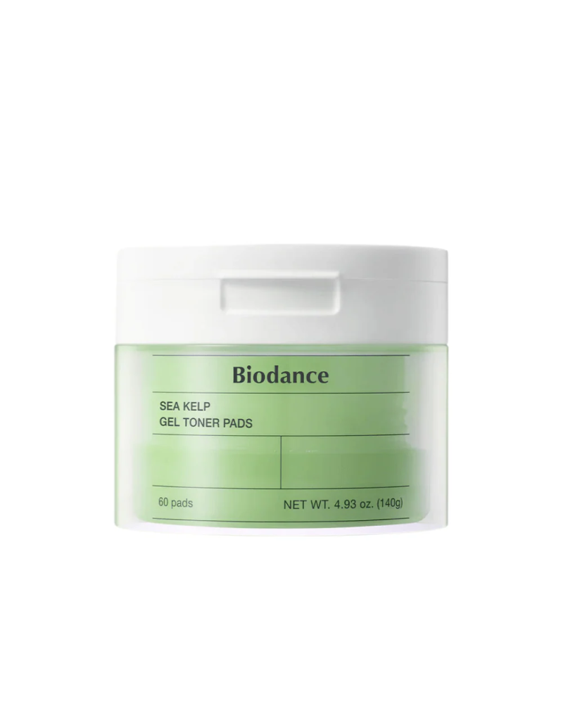 Sea Kelp Gel Toner Pads de Biodance son discos tonificantes en gel,  ideales para hidratar, calmar y revitalizar la piel.