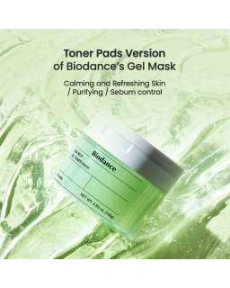 Sea Kelp Gel Toner Pads de Biodance son discos tonificantes en gel,  ideales para hidratar, calmar y revitalizar la piel.