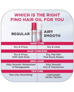 A hair oil serum that intensively repairs damage and keeps your hair smooth and moisturized with surprisingly light finish.