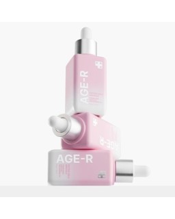 The AGE-R Peptide Mela Ampoule is a targeted intensive care ampoule designed to address freckles and dark spots.