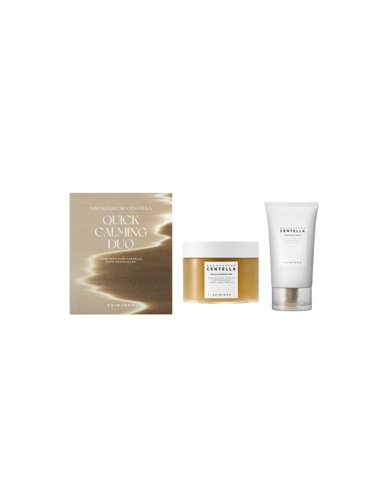 The Centella Quick Calming Duo is a simple yet effective daily skincare set designed for quick and gentle care.