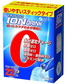 The FINE JAPAN Ion Drink is a specially formulated beverage designed to effectively replenish fluids and essential minerals