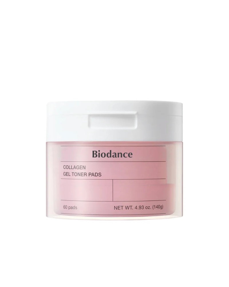 Los discos Biodance Collagen Gel Toner Pads combinan la eficacia de una mascarilla de hidrogel con la practicidad de un tónico.