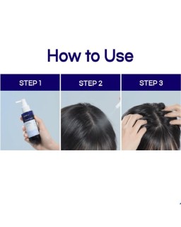 Long-lasting scalp cooling hair tonic hair loss treatment effects for relieving scalp itchiness.