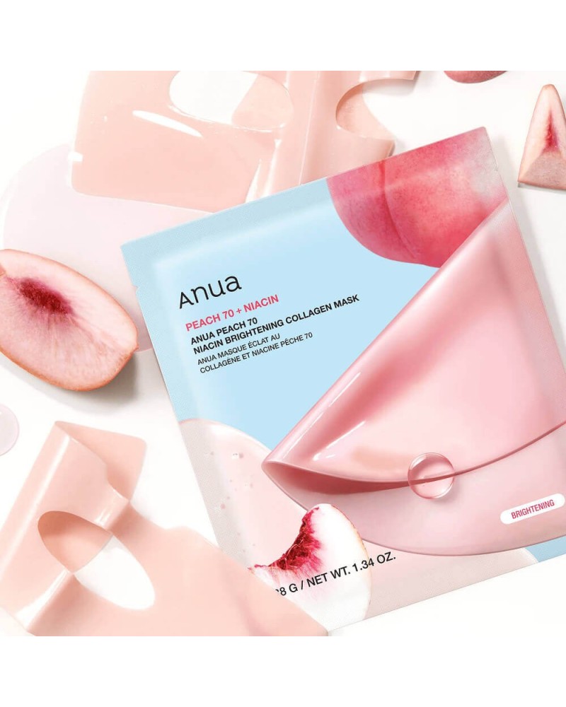 Infused with peach and collagen, this mask helps improve skin's texture, leaving it dewy and radiant after overnight use.