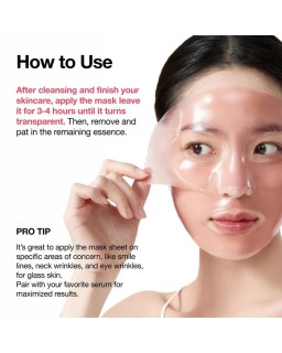 Infused with peach and collagen, this mask helps improve skin's texture, leaving it dewy and radiant after overnight use.