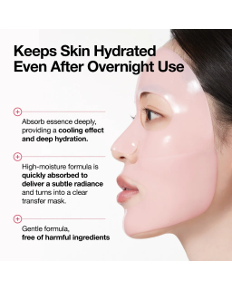Infused with peach and collagen, this mask helps improve skin's texture, leaving it dewy and radiant after overnight use.