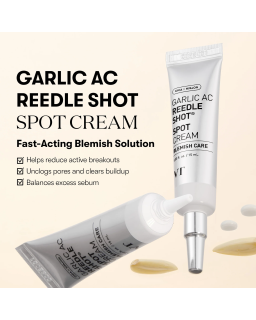 Intensive Acne Spot Cream - Quick Spot care Powered by Garlic Exosome helps sooth skin, clafiry pores.