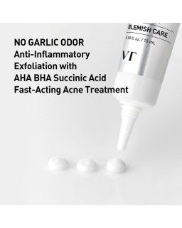 Intensive Acne Spot Cream - Quick Spot care Powered by Garlic Exosome helps sooth skin, clafiry pores.