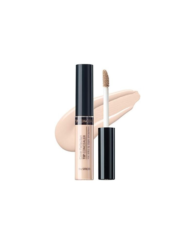 THE SAEM Cover Perfection Tip Concealer, 6.5g, 01 Clear Beige
