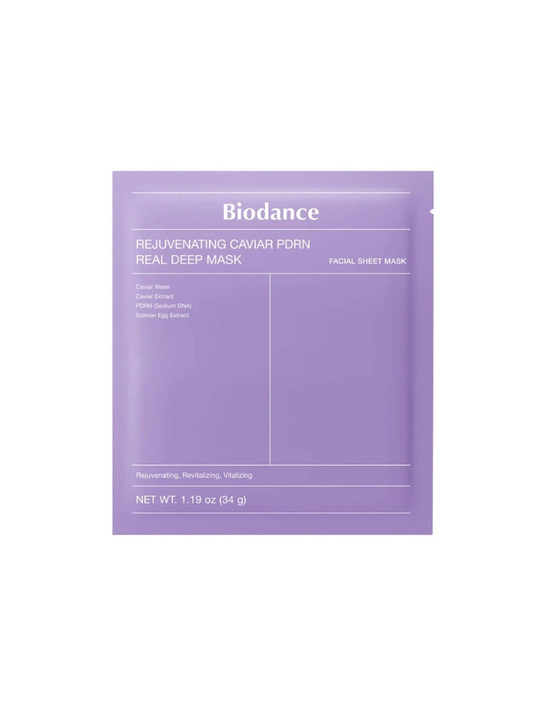 Biodance Rejuvenating Caviar PDRN Real Deep Mask
