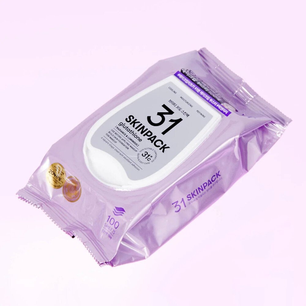 VT Cosmetics Glutathione Luminous 31 Skin Pack, 100шт