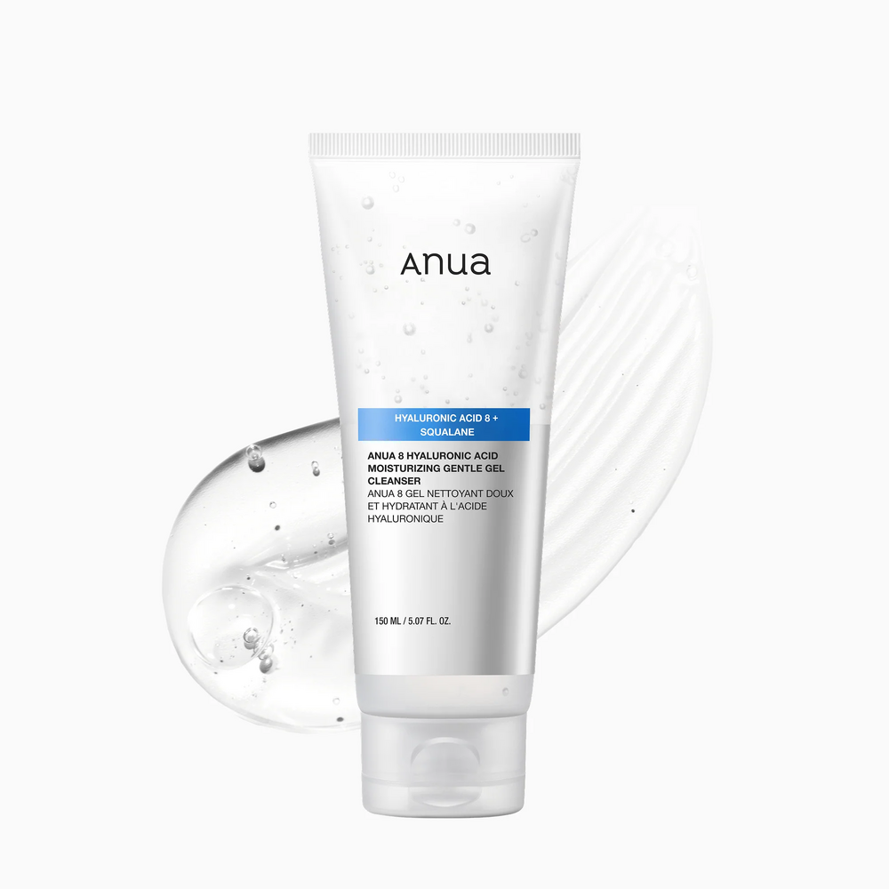 ANUA 8 Hyaluronic Acid Moisturizing Gentle Gel Cleanser, 150ml