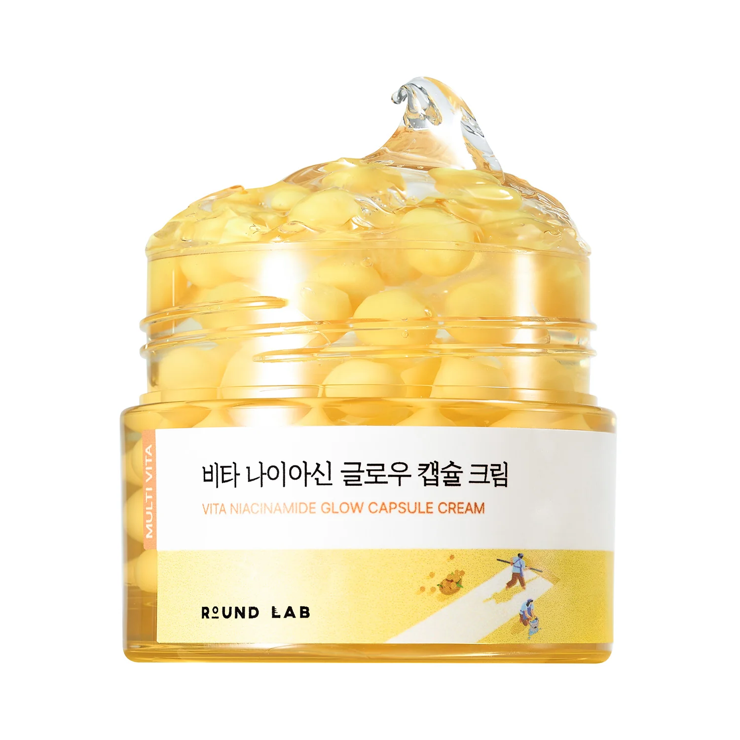 Round Lab Vita Niacinamide Glow Capsule Cream, 50ml