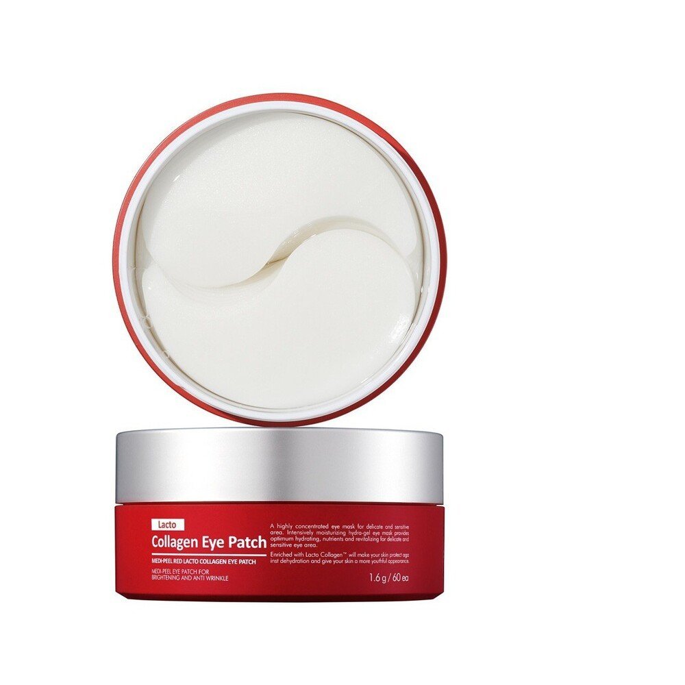 MEDIPEEL+ Red Lacto Collagen Eye Patch, 60шт