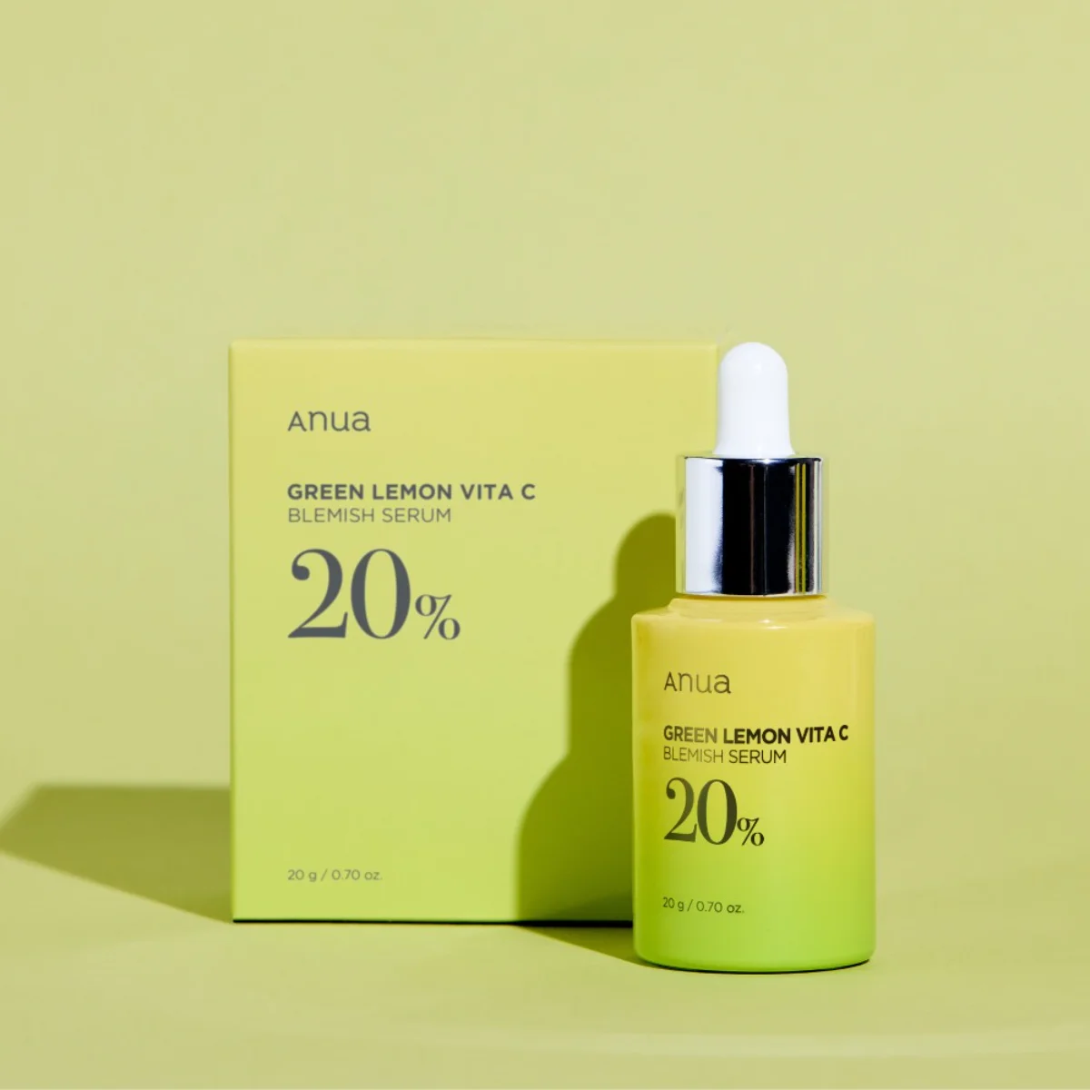 ANUA Green Lemon Vita C Blemish Serum, 20g