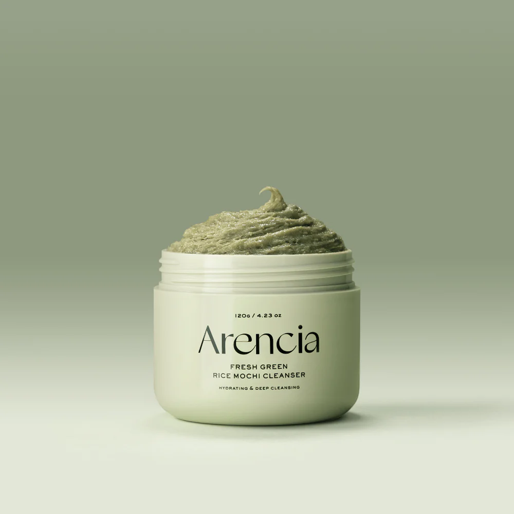 Arencia Fresh Green Rice Mochi Cleanser, 120g