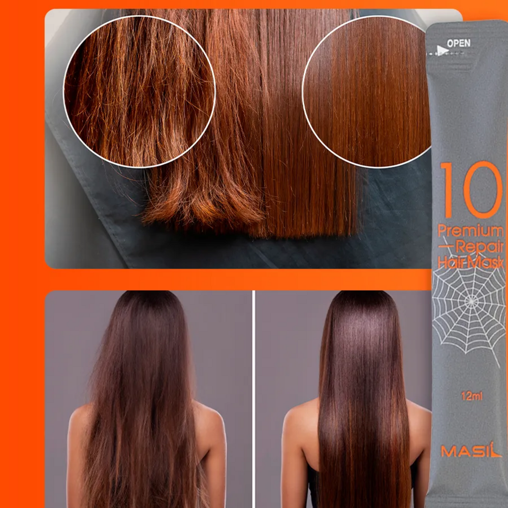 Masil 10 Premium Repair Hair Mask, 12ml — изображение 3