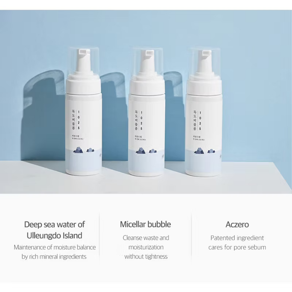Round Lab 1025 Dokdo Bubble Foam, 150 ml - Imagen 2
