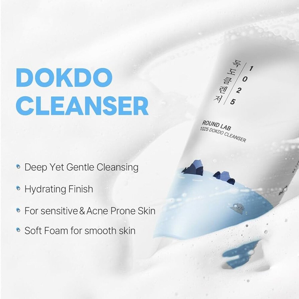 ROUND LAB 1025 Dokdo Cleanser, 150ml - Imagen 2
