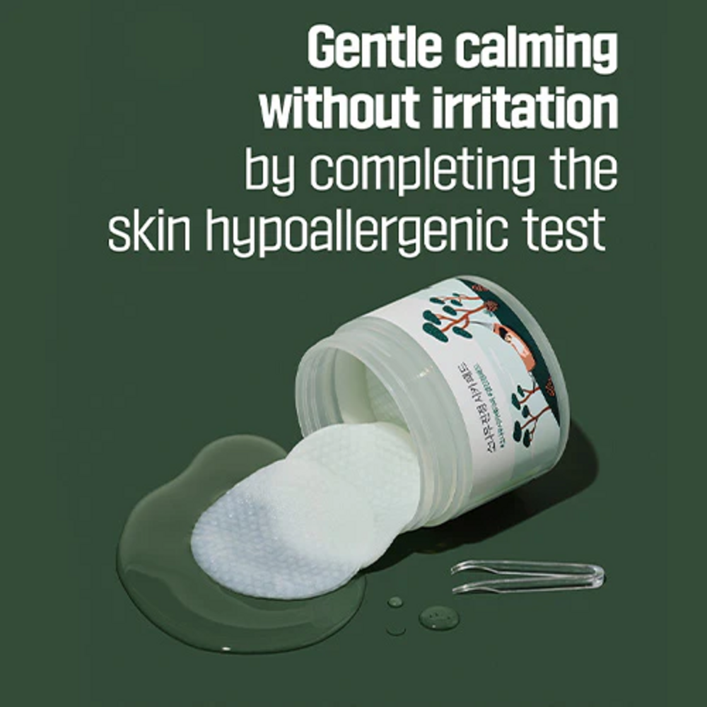 Round Lab Pine Calming Cica Pad, 50 discos - Imagen 2