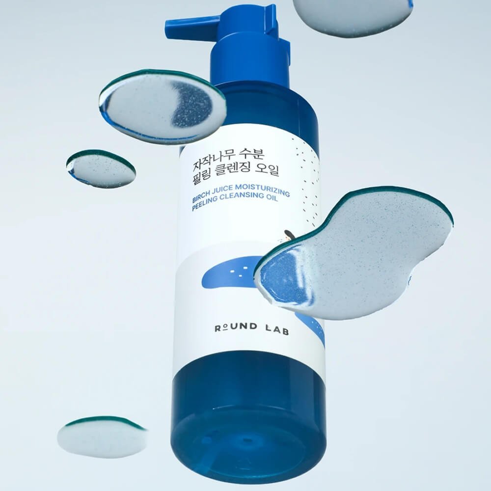 Round Lab Birch Juice Moisturizing Peeling Cleansing Oil, 200ml - Imagen 2