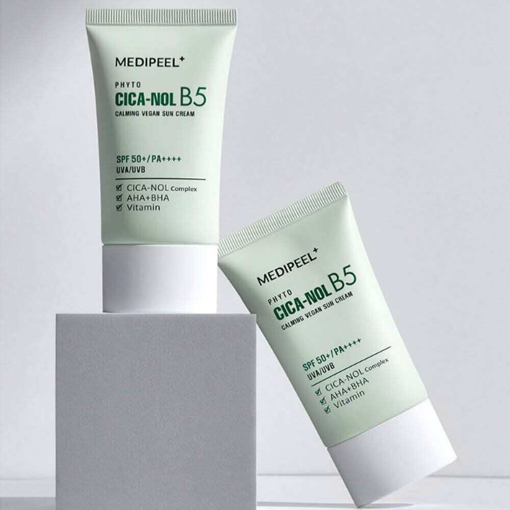 MEDIPEEL+ Phyto Cica-Nol B5 Calming Vegan Sun Cream, 50ml - Imagen 3