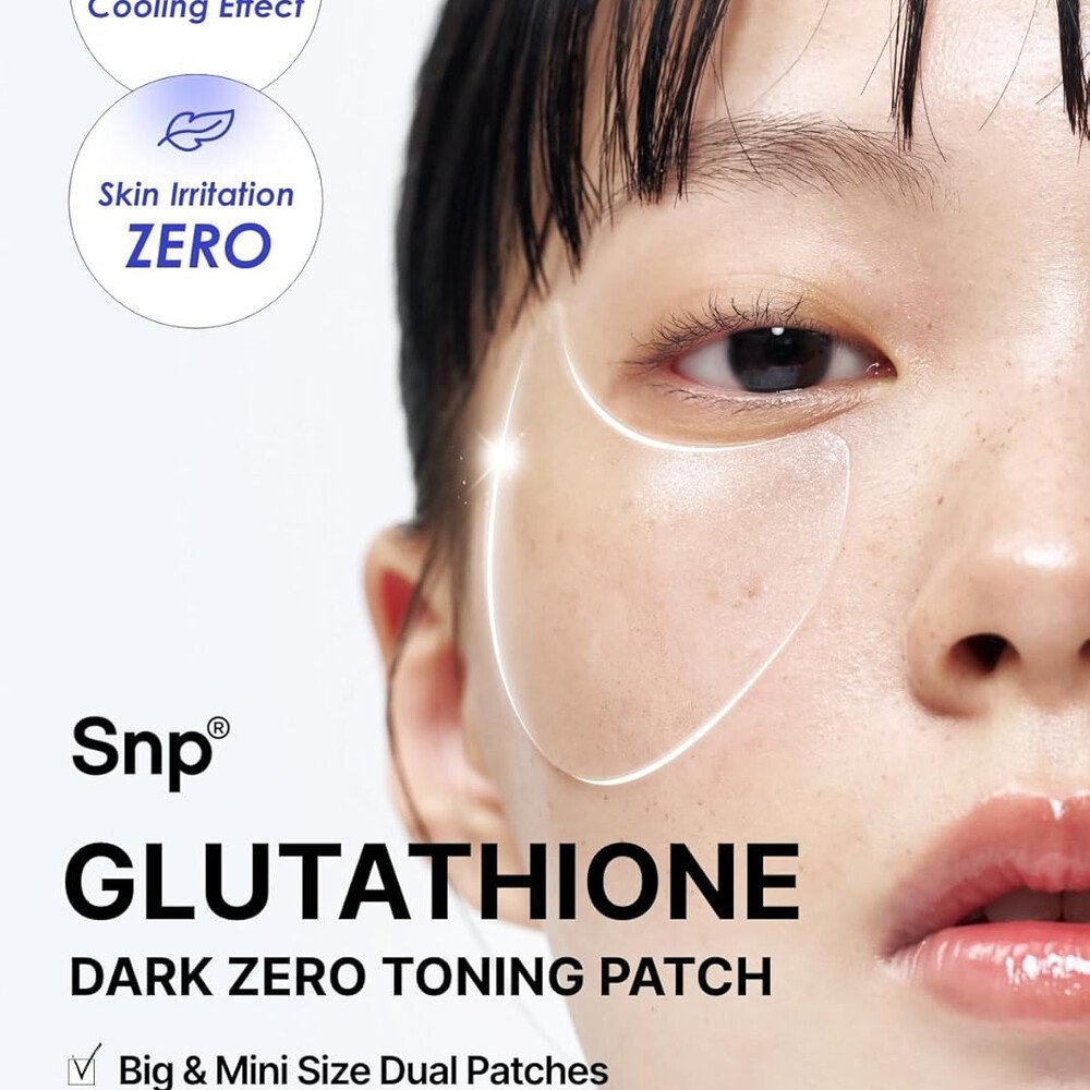 SNP Glutathione Dark Zero Toning Patch, 60 parches - Imagen 3