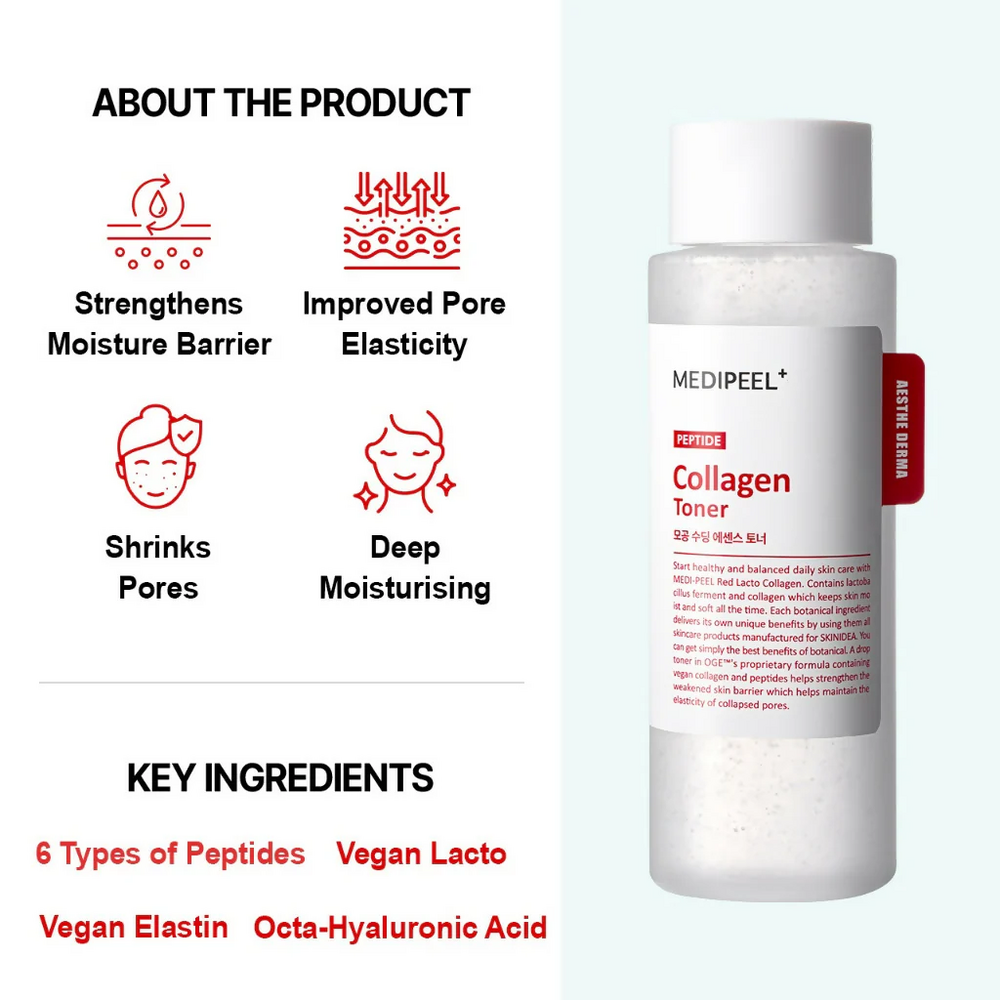 Medipeel+ Red Lacto Collagen Skin Care Trial Kit - Imagen 3