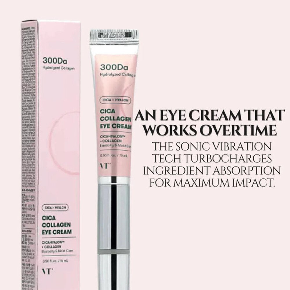 VT Cosmetics Cica Collagen Eye Cream, 15ml - Image 3