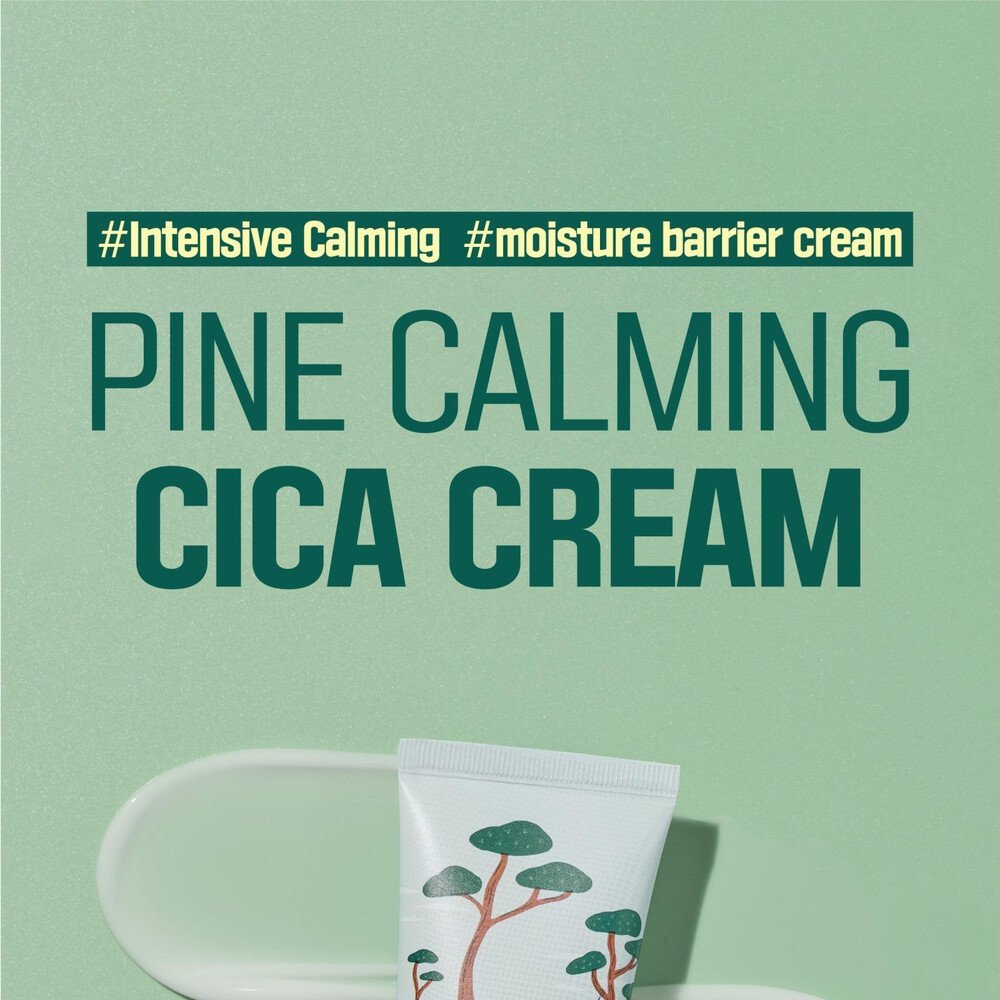 ROUND LAB For Men Pine Calming Cica Cream, 75ml - Imagen 3