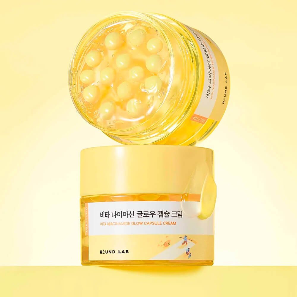 Round Lab Vita Niacinamide Glow Capsule Cream, 50ml — изображение 3