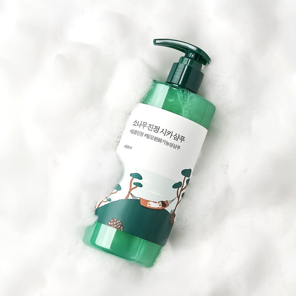 Round Lab Pine Calming Cica Shampoo, 400ml - Imagen 4