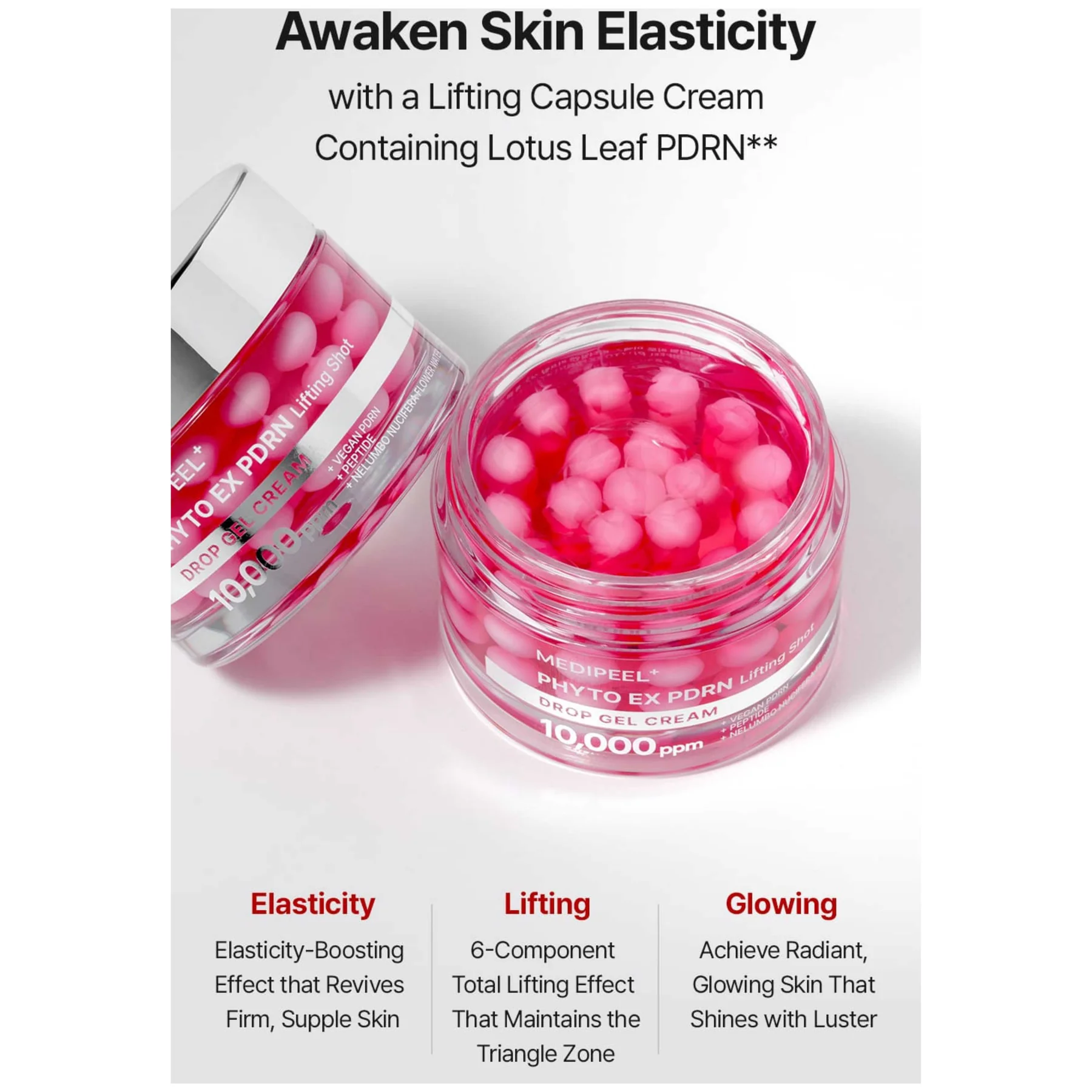 Medipeel+ Phyto EX PDRN Lifting Shot Drop Gel Cream, 50g — изображение 3