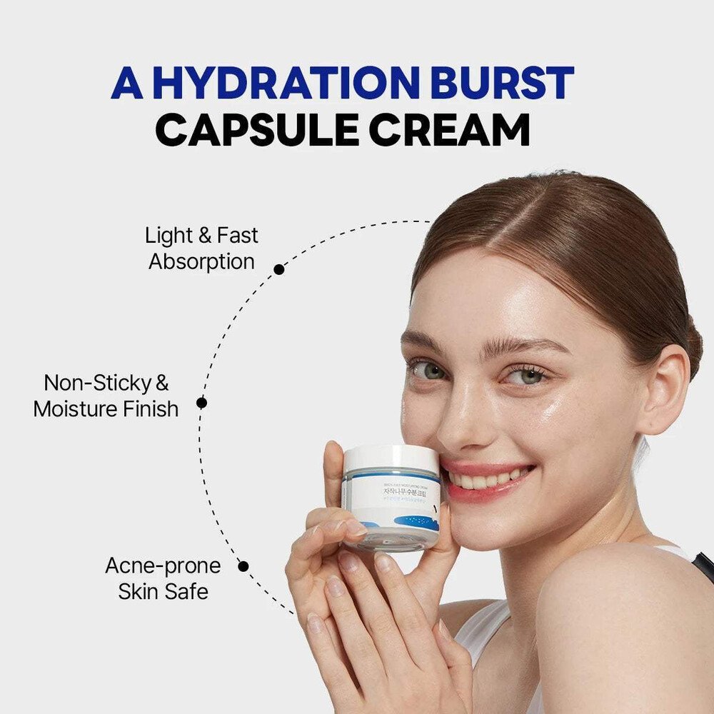 Round Lab Birch Juice Moisturizing Cream, 80ml - Imagen 3