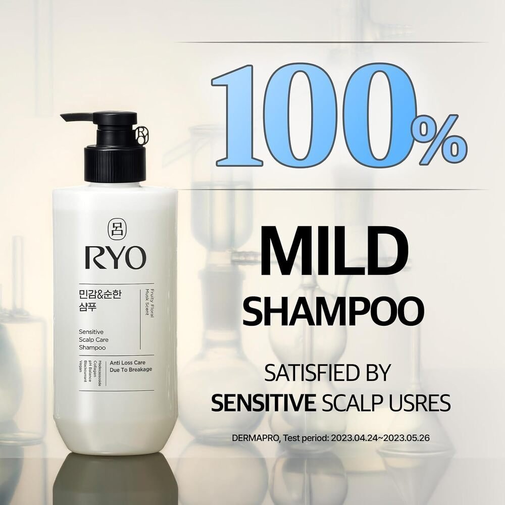 RYO Sensitive Scalp Care Shampoo, 592ml — изображение 3