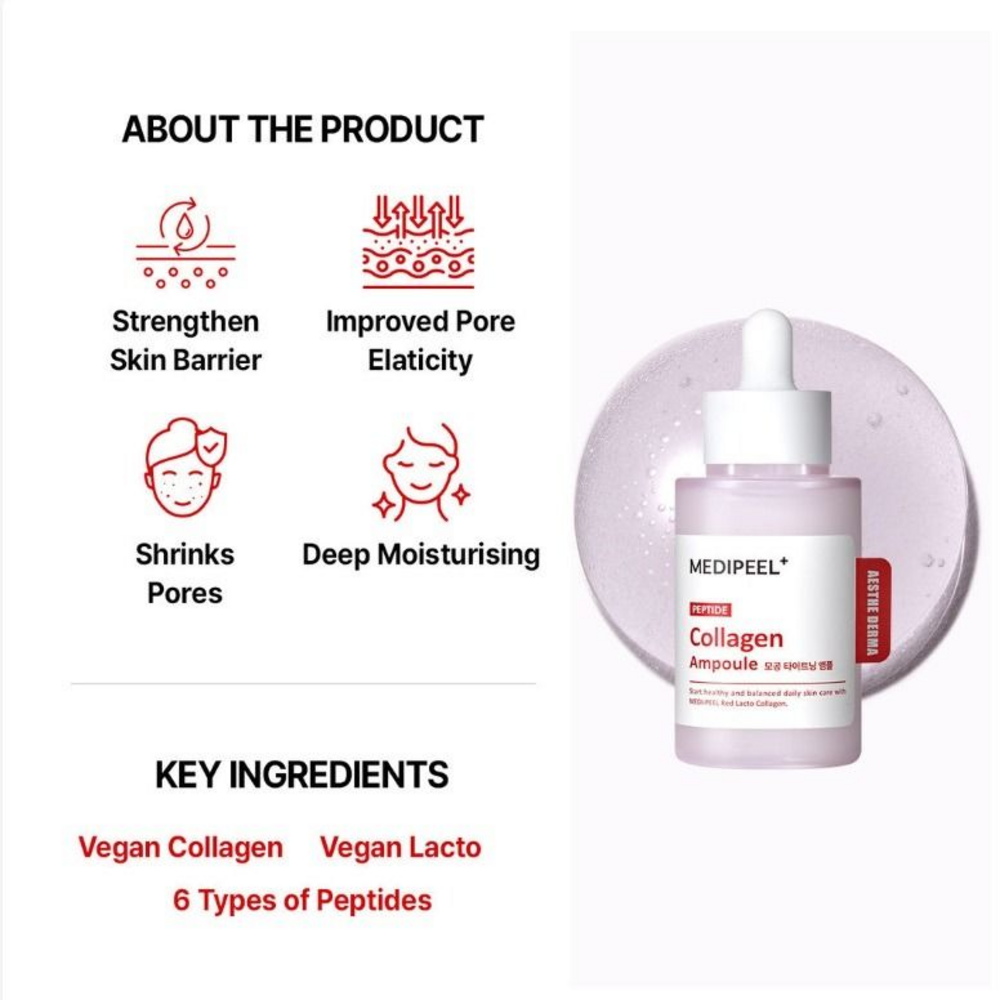 Medipeel+ Red Lacto Collagen Skin Care Trial Kit - Imagen 4