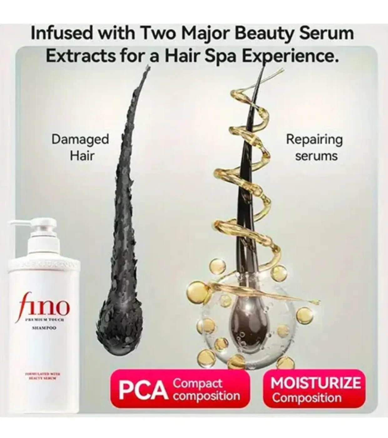 Shiseido Fino Premium Touch Shampoo, 550ml — изображение 4