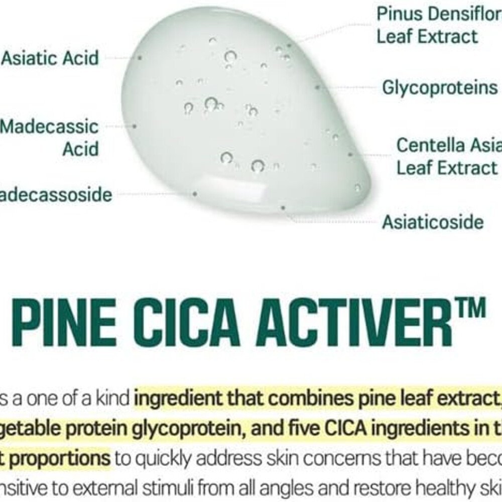 Round Lab Pine Calming Cica Pad, 50 discos - Imagen 5