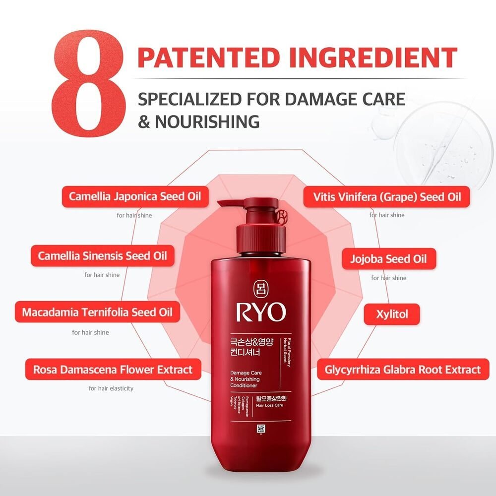RYO Damage Care & Nourishing Conditioner, 592ml — изображение 5