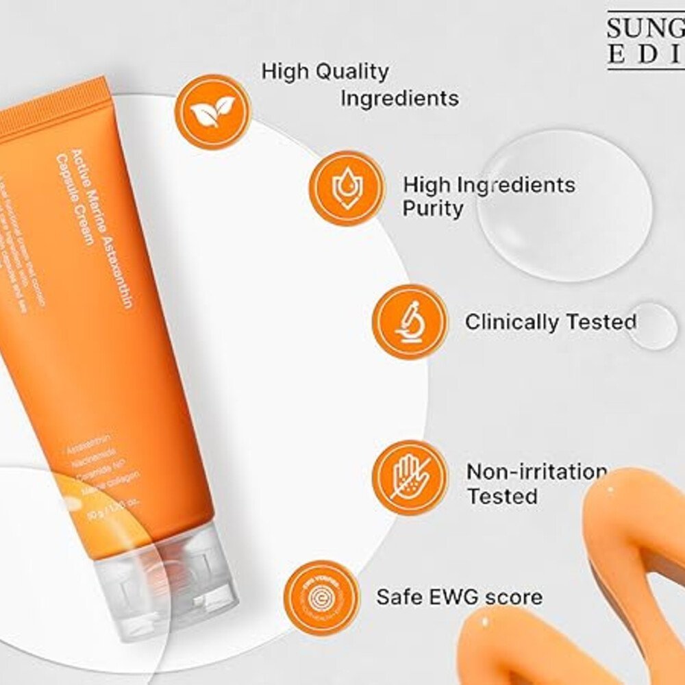 Sungboon Editor Active Marine Astaxanthin Capsule Cream, 50g — изображение 6