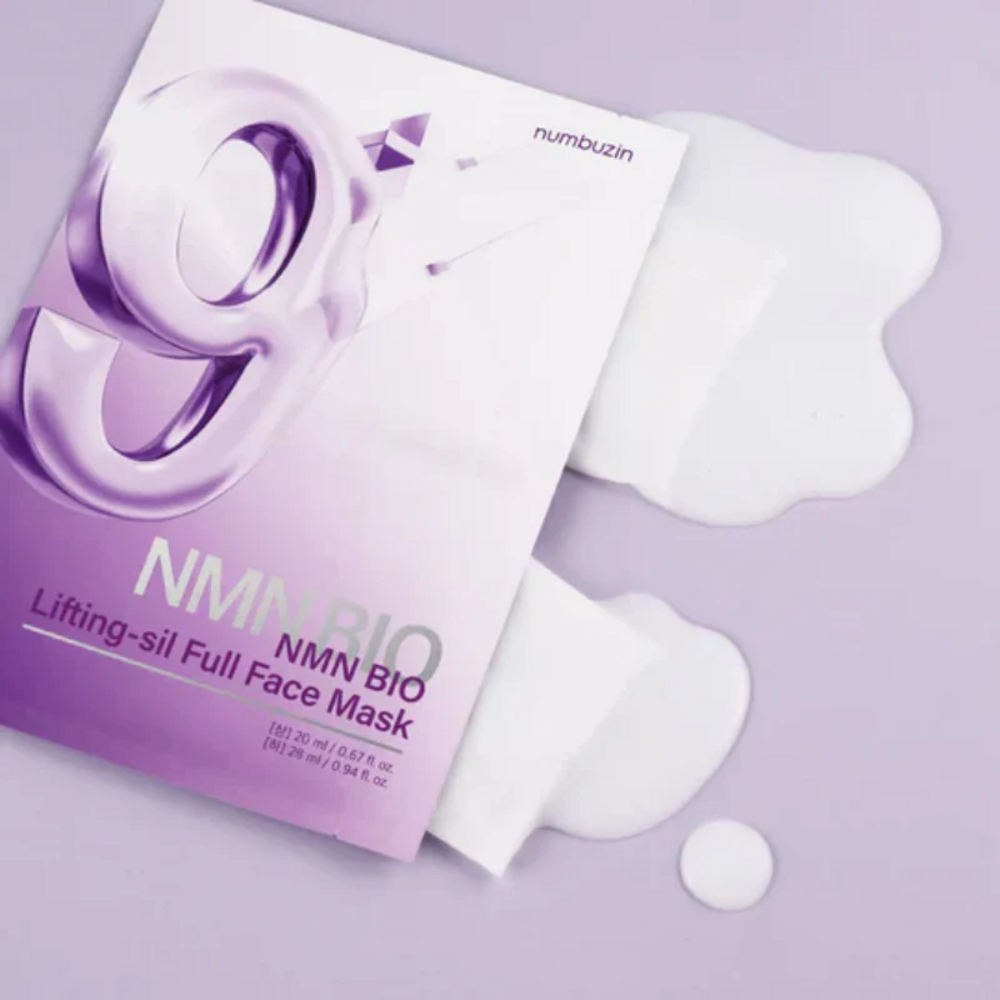 NUMBUZIN No.9 NAD Bio Lifting-sil Full Face Mask, 1pcs - Imagen 6