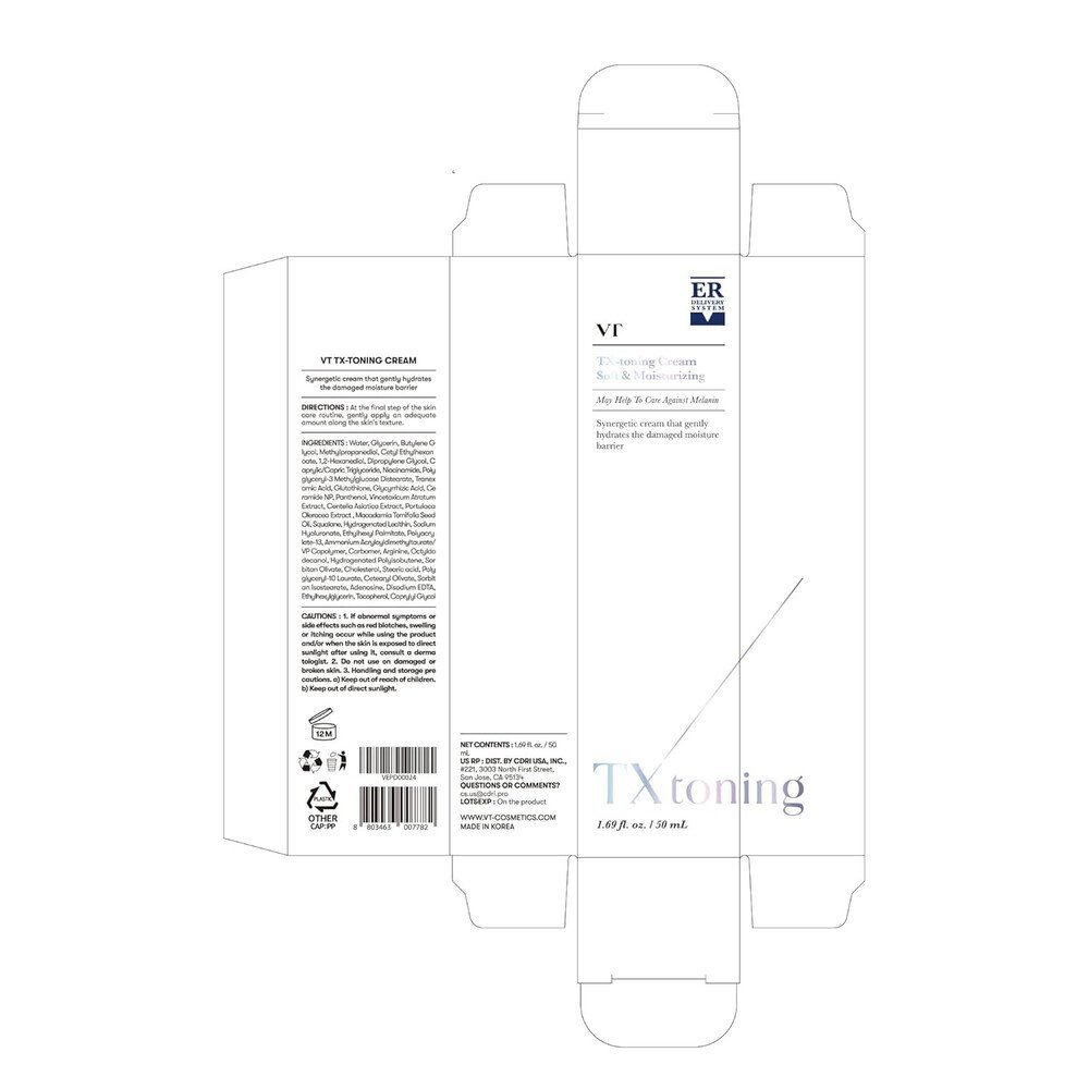 VT Cosmetics TX Toning Cream, 50ml - Imagen 6
