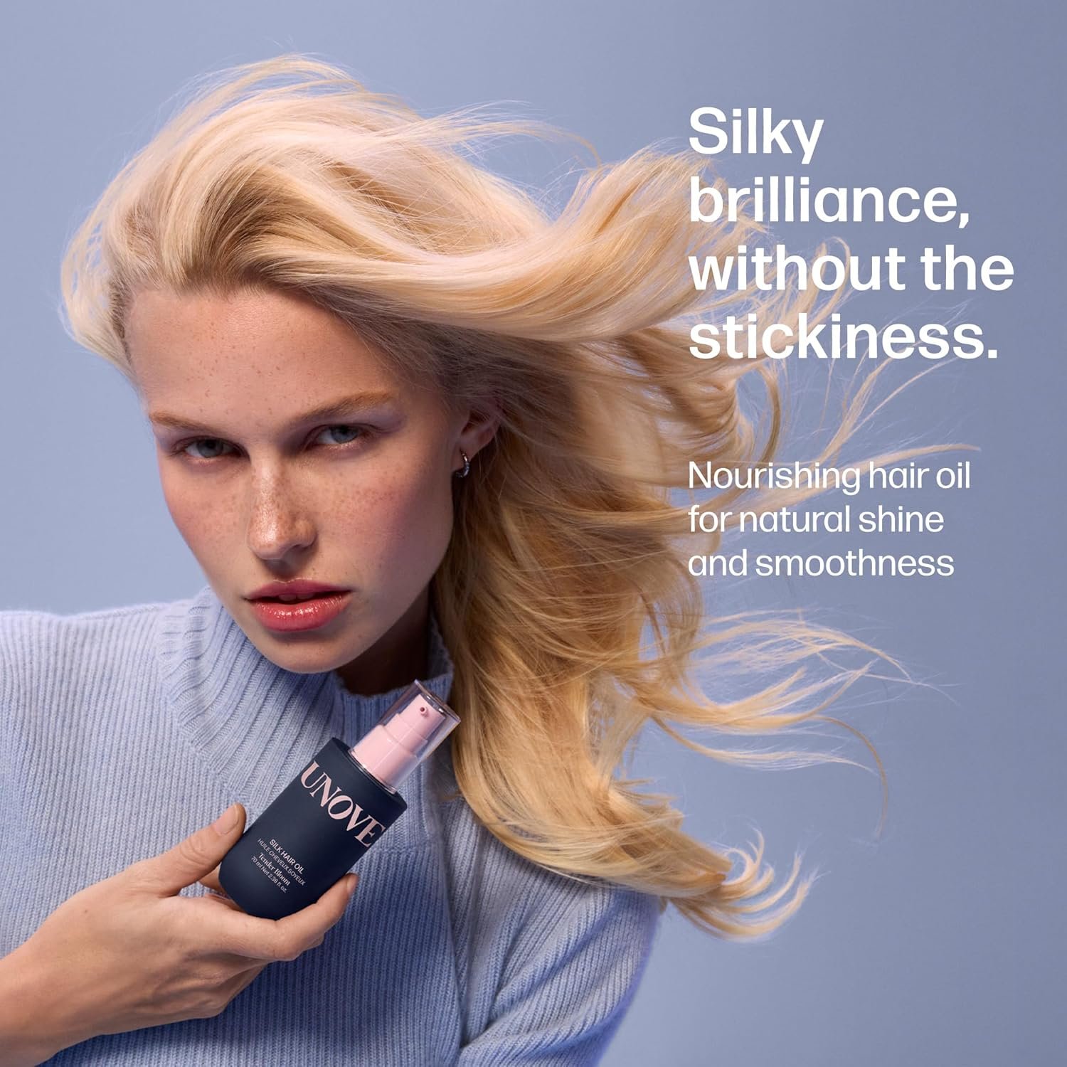 UNOVE Silk Hair Oil Tender Bloom, 70ml - Image 7