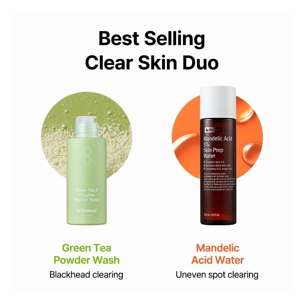 By Wishtrend Green Tea & Enzyme Powder Wash, 110g - Image 7