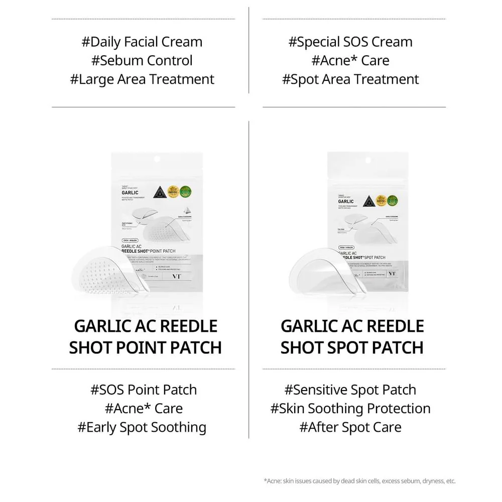 VT Cosmetics Garlic AC Reedle Shot Point Patch - Image 9