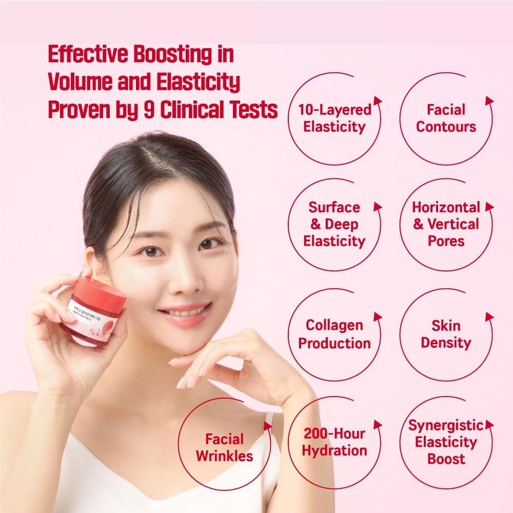 ROUND LAB Camellia Deep Collagen Firming Cream, 50ml - Imagen 4